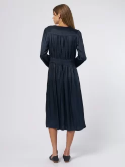 Georgia Dress Midnight -Orciani Store raquel allegra georgia dress midnight 5