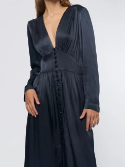 Georgia Dress Midnight -Orciani Store raquel allegra georgia dress midnight 6