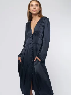Georgia Dress Midnight -Orciani Store raquel allegra georgia dress midnight 7