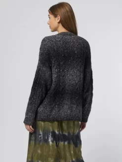 Gwen Cardigan Black Confetti -Orciani Store raquel allegra gwen cardigan black confetti 2