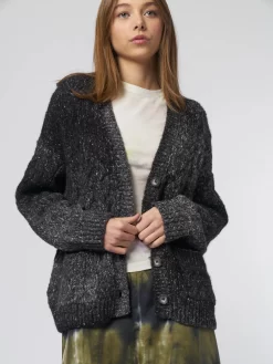 Gwen Cardigan Black Confetti -Orciani Store raquel allegra gwen cardigan black confetti 4