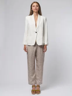 Jai Jacket Washed White -Orciani Store raquel allegra jai jacket washed white 6