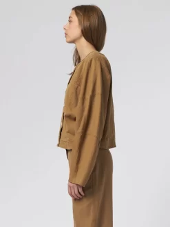 JJ Jacket Camel -Orciani Store raquel allegra jj jacket camel 2