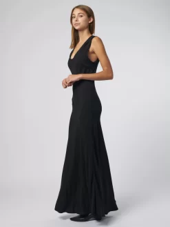 Kennedy Dress Black -Orciani Store raquel allegra kennedy dress black 5