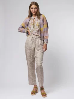 Kristie Cardigan Yellow Lavender -Orciani Store raquel allegra kristie cardigan yellow lavender 8