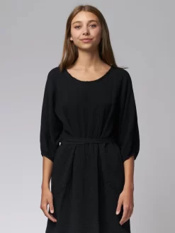 Lena Dress Black -Orciani Store raquel allegra lena dress black 3