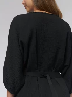 Lena Dress Black -Orciani Store raquel allegra lena dress black 5