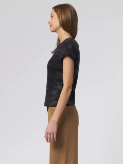 Liv Top Black Camo -Orciani Store raquel allegra liv top black camo 2