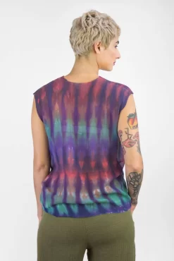 Muscle Tee Rainbow Nation Tie Dye -Orciani Store raquel allegra muscle tee rainbow nation tie dye 2