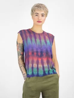 Muscle Tee Rainbow Nation Tie Dye