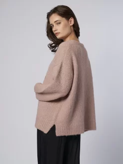 Oversized Pullover Petal Pink -Orciani Store raquel allegra oversized pullover petal pink 4