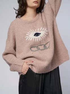 Oversized Pullover Petal Pink -Orciani Store raquel allegra oversized pullover petal pink 5