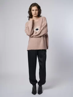 Oversized Pullover Petal Pink -Orciani Store raquel allegra oversized pullover petal pink 6
