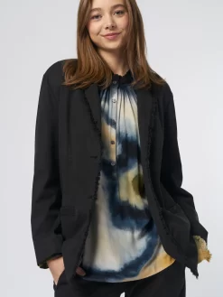 Paloma Blazer Black -Orciani Store raquel allegra paloma blazer black 5