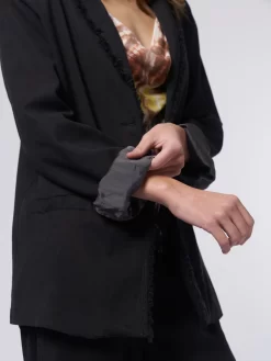 Paloma Blazer Black -Orciani Store raquel allegra paloma blazer black 7