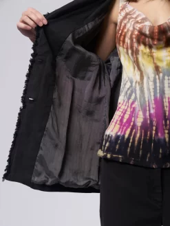 Paloma Blazer Black -Orciani Store raquel allegra paloma blazer black 8