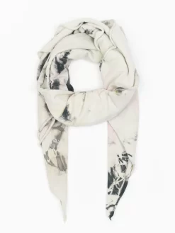 Pastel Black Tie Dye Scarf -Orciani Store raquel allegra pastel black tie dye scarf 1