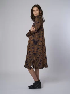 Phoenix Dress Rainbow Earthy -Orciani Store raquel allegra phoenix dress rainbow earthy 3