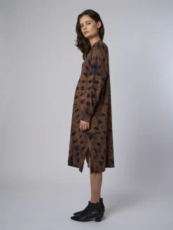 Phoenix Dress Rainbow Earthy -Orciani Store raquel allegra phoenix dress rainbow earthy 4