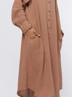 Poet Dress Adobe -Orciani Store raquel allegra poet dress adobe 8