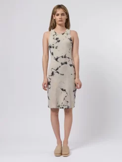 Racerback Tank Dress Pastel Black