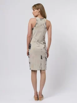 Racerback Tank Dress Pastel Black -Orciani Store raquel allegra racerback tank dress pastel black 4