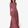Rhea Dress Dark Blush