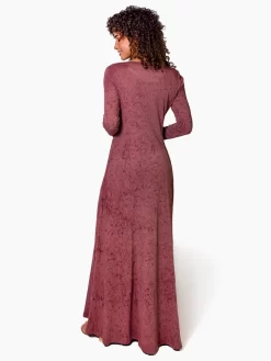Rhea Dress Dark Blush -Orciani Store raquel allegra rhea dress dark blush 2