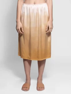 Slip Skirt Golden Sun Tie Dye