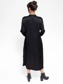 Split Front Dress Black -Orciani Store raquel allegra split front dress black 2