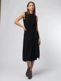 Tatiana Dress Black -Orciani Store raquel allegra tatiana dress black 1
