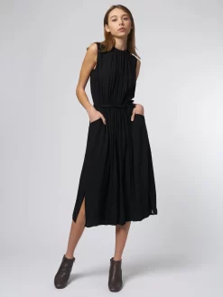 Tatiana Dress Black -Orciani Store raquel allegra tatiana dress black 2