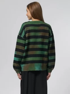 Viola Cardigan Forest -Orciani Store raquel allegra viola cardigan forest 3
