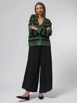 Viola Cardigan Forest -Orciani Store raquel allegra viola cardigan forest 9