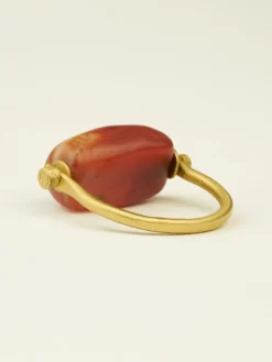 Ancient Carnelian Ring -Orciani Store renee garvey ancient carnelian ring 2