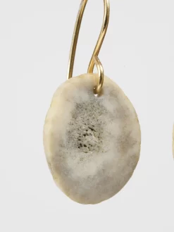 Antler Slice Earrings -Orciani Store renee garvey antler slice earrings 2