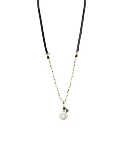 Carved Moonface Necklace