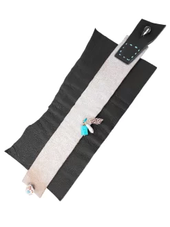 Earth Leather Cuff -Orciani Store renee garvey earth leather cuff 2