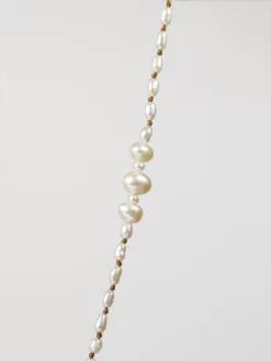Knotted Pearl Necklace -Orciani Store renee garvey knotted pearl necklace 3