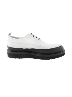 Soft Leather Creeper Bianco -Orciani Store soft leather creeper bianco 4