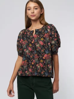 Carriage Top Black Floral -Orciani Store the great carriage top black floral 6