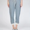 Cropped Sweatpants Salt Water Stripes