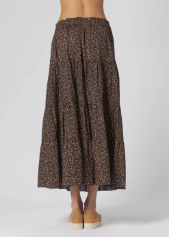 Daydream Skirt Navy Wild Flower -Orciani Store the great daydream skirt navy wild flower 2