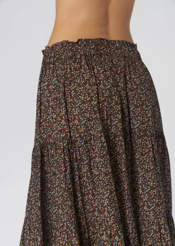 Daydream Skirt Navy Wild Flower -Orciani Store the great daydream skirt navy wild flower 3