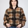 Sherpa Bomber Plaid