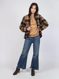 Sherpa Bomber Plaid -Orciani Store the great sherpa bomber plaid 8