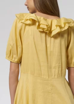 SKU:D646780, THE SUNRISE DRESS BUTTERCUP -Orciani Store the great skud646780 the sunrise dress buttercup 6