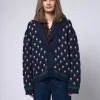 The Bloom Lodge Cardigan Navy