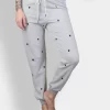 The Cropped Sweat Pant Heather Grey