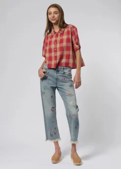 The Cruise Top Plaid -Orciani Store the great the cruise top plaid 7